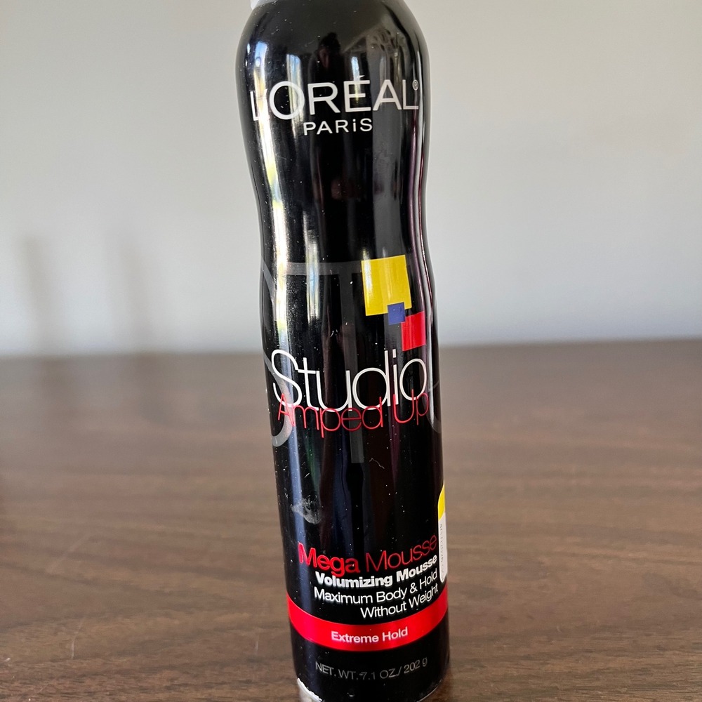 L'Oreal Paris Studio Line Amped Up Mega Mousse Volumizing Extreme Hold 7.1oz NEW